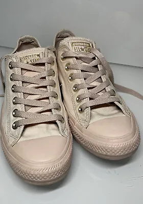 Converse Chuck Taylor All Star Low Top Nude Women’s Size 7 • £19.28