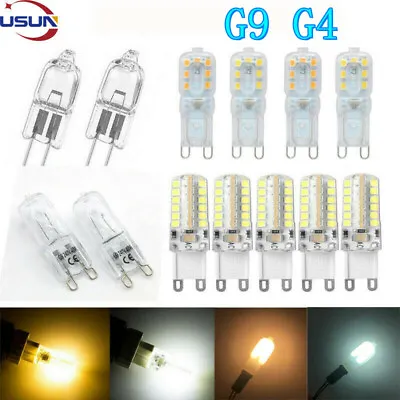 G4 G9 Halogen Capsule Light Bulb 2W 5W 10W 20W 25W 40W 60W Lamp Replace LED Bulb • £3.76