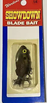 Vintage     Worden's    Showdown Blade Bait    Nickel • $8.99