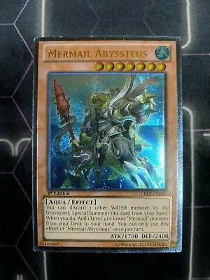 * Mermail Abyssteus - CBLZ-EN083 - Ultimate Rare - 1st Ed - Played • $35