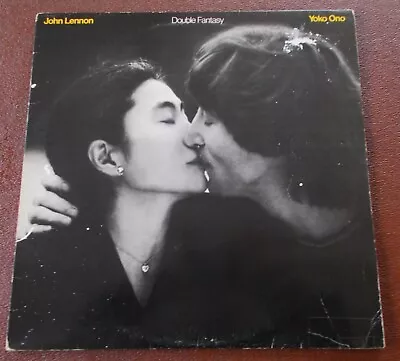 John Lennon & Yoko Ono Double Fantasy LP • £3.50
