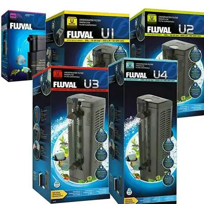 £20.95 • Buy Fluval U Series Internal Filter U Mini U1 U2 U3 U4 Aquarium Fish Tank Power
