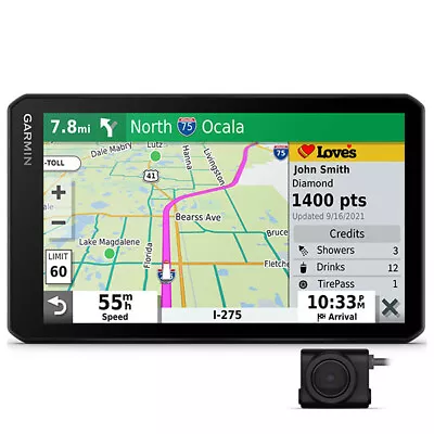 Garmin DezlCam LGV710 7  GPS Nav W/ Built-in Dash Cam & BC 50 Backup Cam • $1345.85