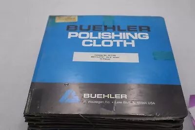 Buehler Polishing Cloth For 8  Wheel Selected Silk Cat 40-7158 10 Pieces #K-1735 • $24