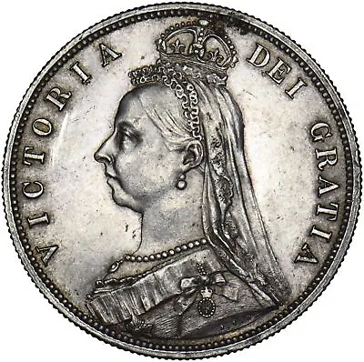 £45 • Buy 1887 Halfcrown - Victoria British Silver Coin - Very Nice