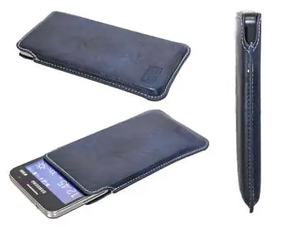 Caseroxx Business-Line Case For Samsung Galaxy S I9000 In Blue Made Of Faux Leat • £8.59