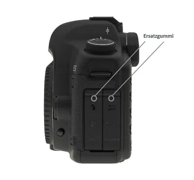 Replacement Rubber Canon 5D Mark II USB Port Cover Repair Replacement Part LC8005 • £12
