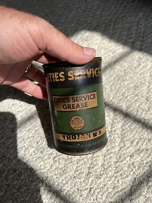 Vintage CITIES SERVICE CITIES SERVICE GREASE CAN - Unopened  • $54.99
