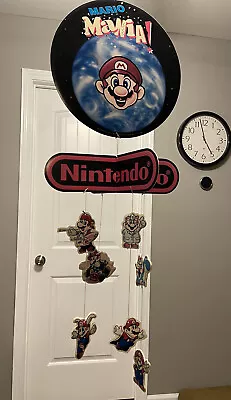 Mario Mania Game Display Sign Rare 1993 Vintage • $1000