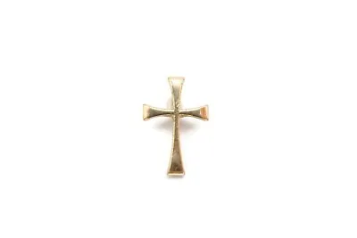 Vintage Gold Filled Cross Pendant Tiny • $22.49