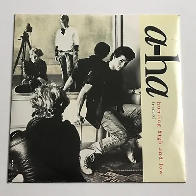 A-ha -  Hunting High And Low 7  Vinyl Record - W6663 • £5.29