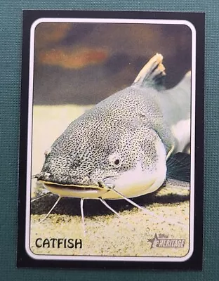 Catfish Hunter Catfish Retro 1975 Zoo's Who Stick-ons 2024 Topps Heritage 75z-12 • $0.99