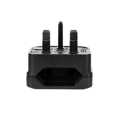 £3.19 • Buy 1x European 2 Pin To UK 3 Pin Plug Power Adapter Converter Mains Fused Adapter