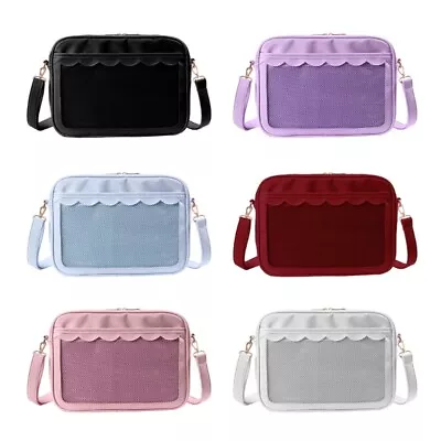 Japanese Harajuku Ita Bag For Women Transparent Pocket Itabag High School Girls • £16.67