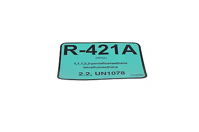 DiversiTech 04421 Label Refrg.ID R-421A Pack Of 10 • $14.09