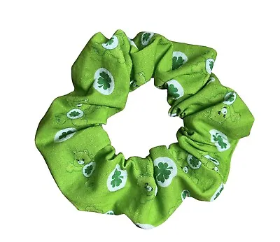 Scrunchie - Care Bears St Patrick’s Day Green Fabric • $4.50