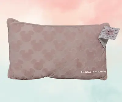 Disney Minnie Mouse Pillow  Rectangular Cushion In Pink |  Home Decor |  Primark • £19.99