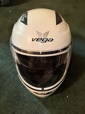 Vega Caldera Modular Helmet WHITE ECE R 22.05 Size L • $59