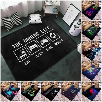 3D Floor Mat Game Handle Carpet Custom Cartoon Video Games Rug Cover Doormat • £42.47