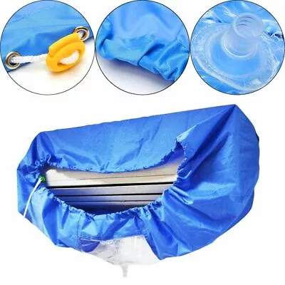 $30.59 • Buy Wall Mounted Air Conditioning Cleaning Bag Split Air Conditioner Washing Cover