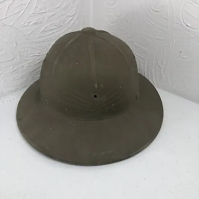 Vintage 1948 Hawley Products Co. Pith Helmet USA Military Sun Safari Hard Hat • $49.99