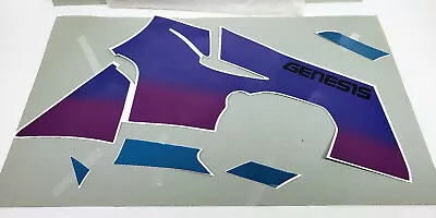 Genuine Yamaha 1993 FZR600R OEM Left Front Lower Fairing Graphic Set *New Other* • $74.99