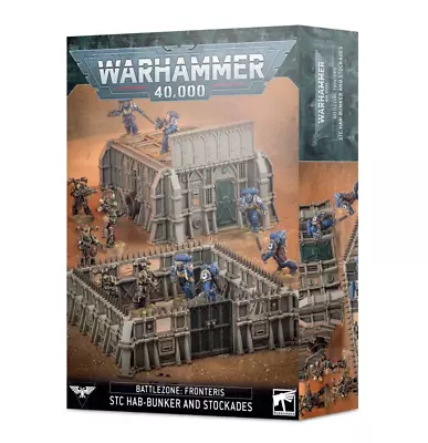 GW 64-55 Battlezone Fronteris:Stc Hab-Bunker & Stockades • $139.99