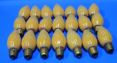 21 Vintage GE & Westinghouse SWIRL Christmas Bulbs TESTED & ARE WORKING • $60