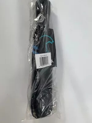 Totes AutoOpen Black & Blue Pattern Umbrella NEW! NWT • $14.99