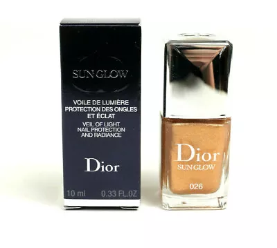 Dior SunGlow Veil Of Light Nail Protection And Radiance New In Box Rare • $37.19