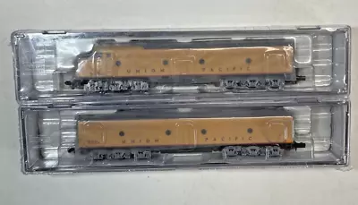 New N Scale E8 Up Union Pacific A-b Unit Diesel Engine Locomotive Set • $22.50