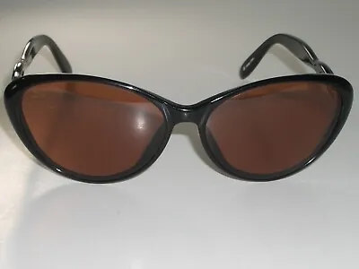 Serengeti Isles Dr 6334 Rose/pink Crystal Lens Shiny Black Flex Oval Sunglasses • $202.49