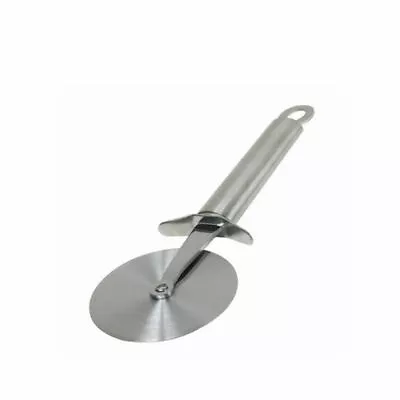 Stainless Steel Professional Pizza Cutter Slicer Kitchen Tool • £2.99