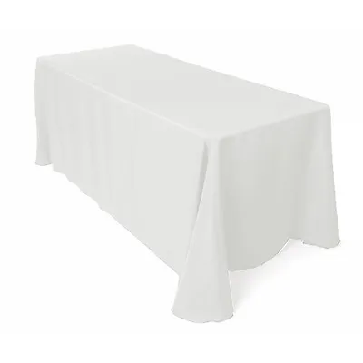 90  X 132  Rectangular Seamless Tablecloth For Wedding Restaurant Banquet Party • $10.99