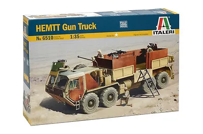 Italeri 6510 1/35 Scale Military Vehicle Model Kit U.S Army M985 HEMTT Gun Truck • $32.90