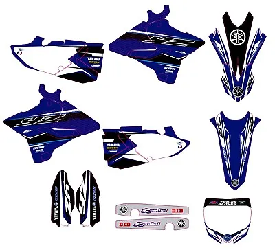 Fits Yamaha YZ 125 250 MX Motocross 2015 2016 2017 2018 2019 2020 Graphic Kit • $128.24