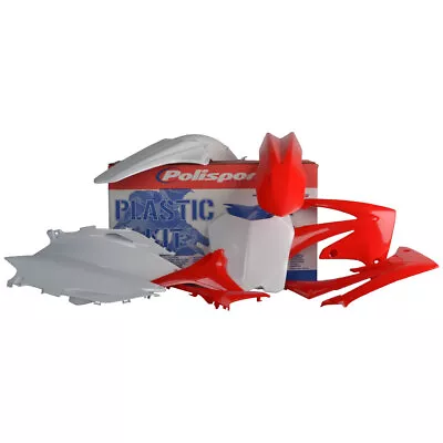 Polisport Complete Replica Plastic Kit 2004 CR Red For HONDA CRF450R 2009-2010 • $88.54