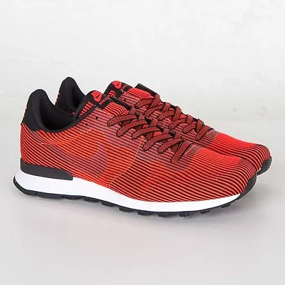 Nike Internationalist Running Shoes 829344-006 Black/Bright Crimson Men Size 8  • $75