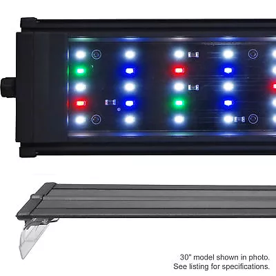 USED DA 180 FSPEC 72  LED Aquarium Fish Tank Light Multi Color W/ Rise Dim Timer • $129.95