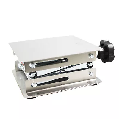 HFS(R) 4  X 4  100mm Stainless Steel Lab Jack Scissor Stand Platform 3kg/6.6lbs • $16.99