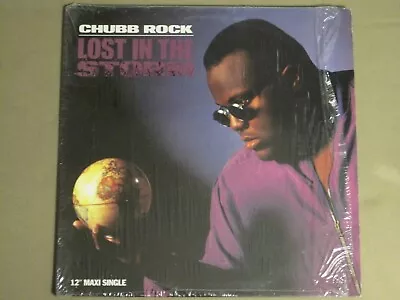 Chubb Rock Lost In The Storm 12  Orig '92 Select Hip Hop Marley Marl Vg+ Shrink! • $5.99