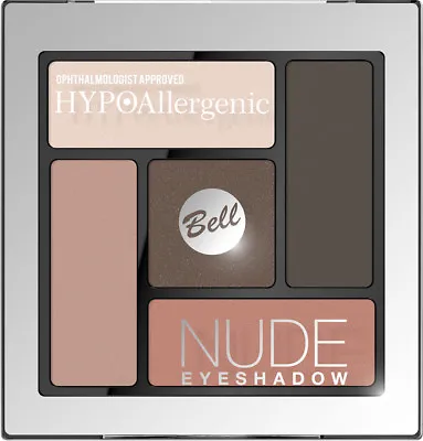 Bell HYPOAllergenic NUDE Eye Shadow Palette No. 03 Ophthalmologist Approved. • £4.69