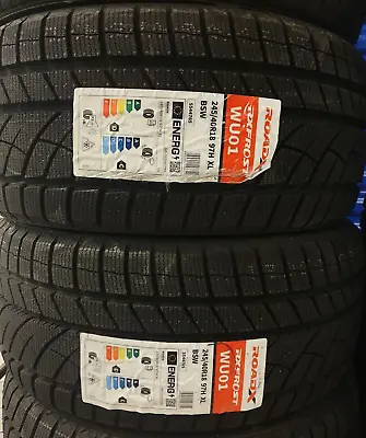 2x New Roadx Winter Snow/frost/mud 245/40 R18 Xl 97h Tyres 245 40 18 2454018 • $186.49