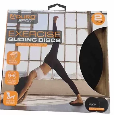 Aduro Sport Dual Sided Exercise Gliding Discs Fitness Core Sliders Home Workout • $8.50