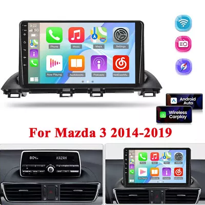 64GB Car Stereo Radio For Mazda 3 2014-2019 Apple Carplay Android 13 GPS Navi FM • $169.99
