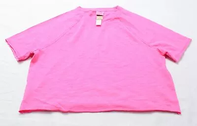 Victoria's Secret PINK Women's Summer Lounge Cotton T-Shirt MR2 Pink Small NWT • $12.99