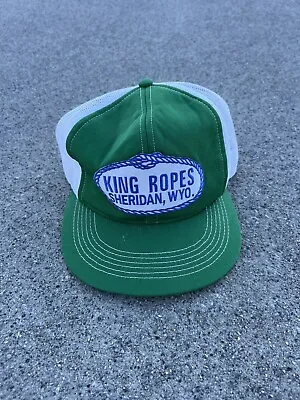 King Ropes Hat K Products Sheridan Wyoming Vintage  • $60