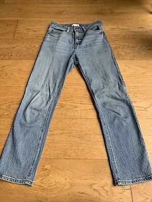 H&M Womens Ankle Length Straight Jeans Size 8 • £5