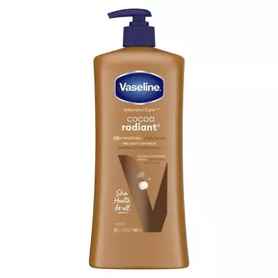 Vaseline Intensive Care Radiant Non Greasy Body Lotion Cocoa Butter 32 Fl Oz • $12