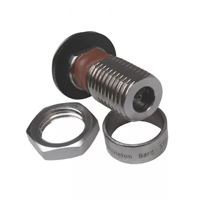 S30 Stainless Steel CO2 Pressure Valve / Piercing Pin Type For Beer Barrel • £15.47